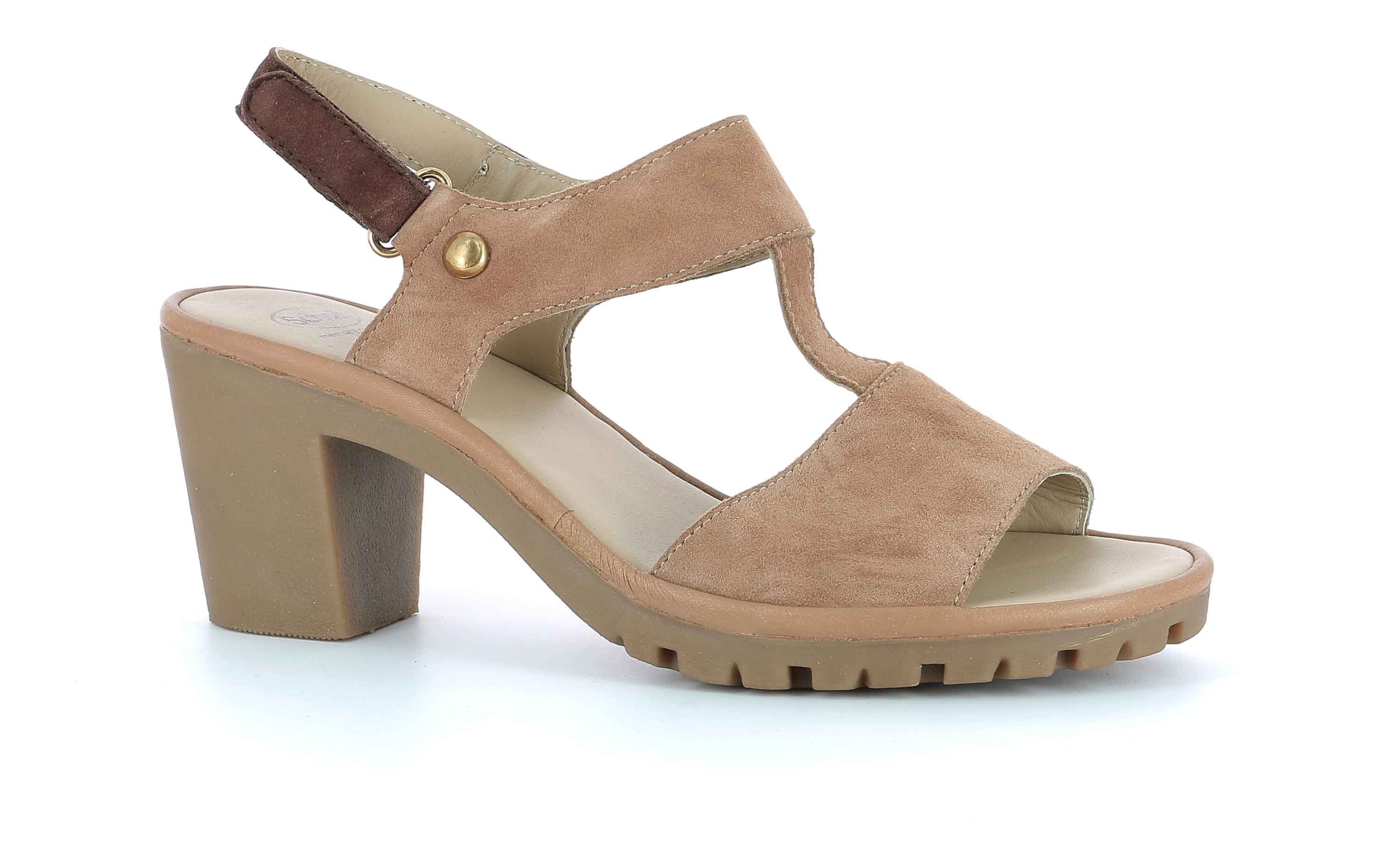 Scholl CALAPUR - dámské sandále na podpatku velikost 37    