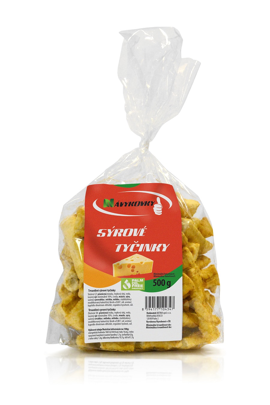 Sýrové špalíky NÁVYKOVKY 500 g