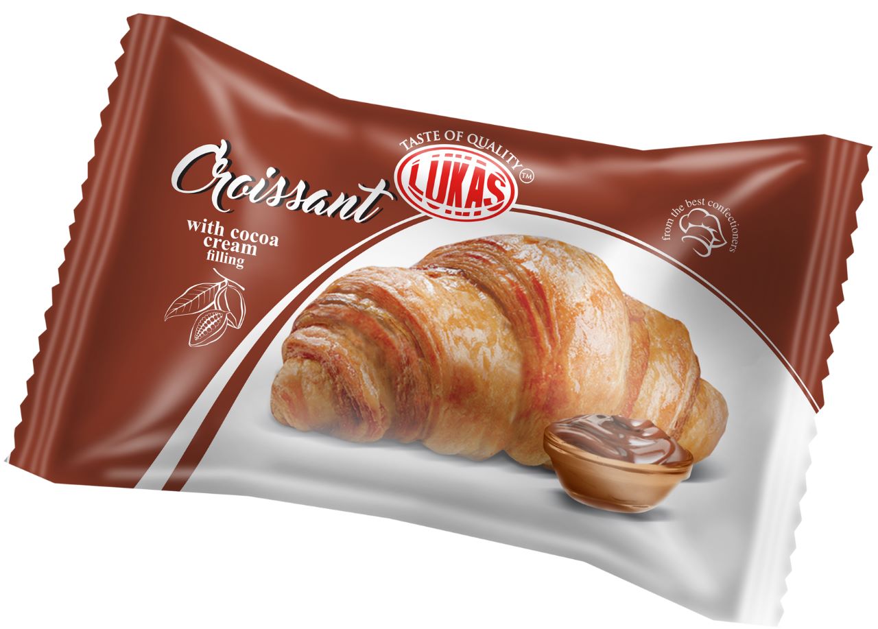 Croissant s kakaovou krémovou náplní 45 g