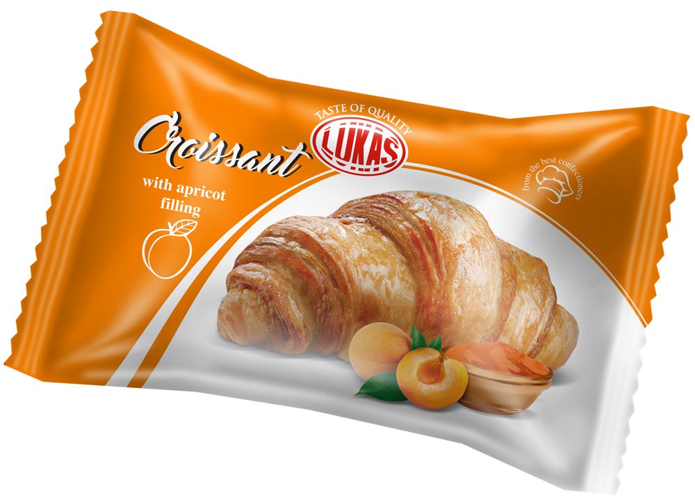 Croissant s meruňkovou náplní 45 g