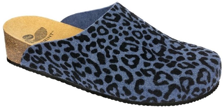 Scholl SILENE -  zdravotní dámská domácí obuv barva modrá velikost 36