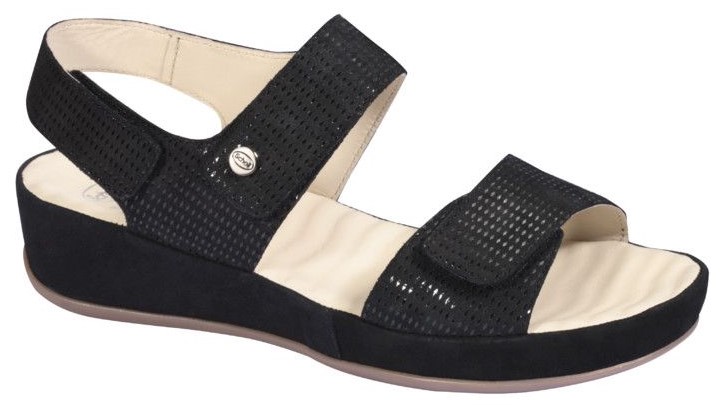 Scholl CHRISTY SAND  -  dámské sandále barva černá velikost 37