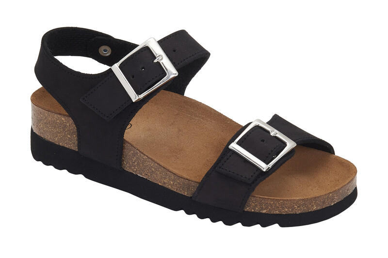 Scholl FILIPPA  - dámské zdravotní sandále barva černá velikost 38