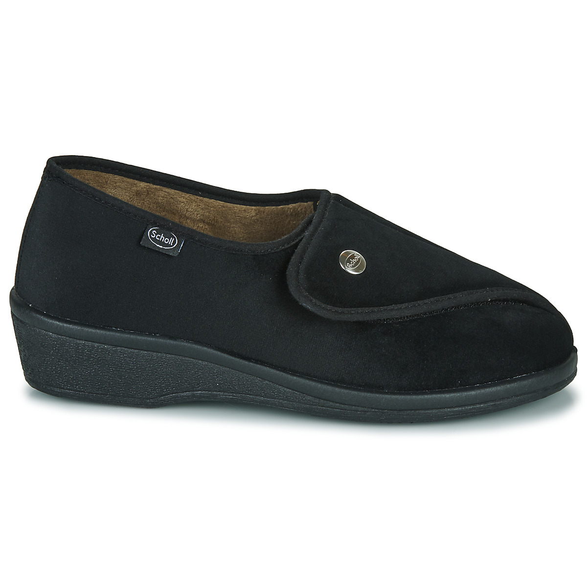 Scholl LILIBETH - zdravotní dámská domácí obuv barva černá velikost 37
