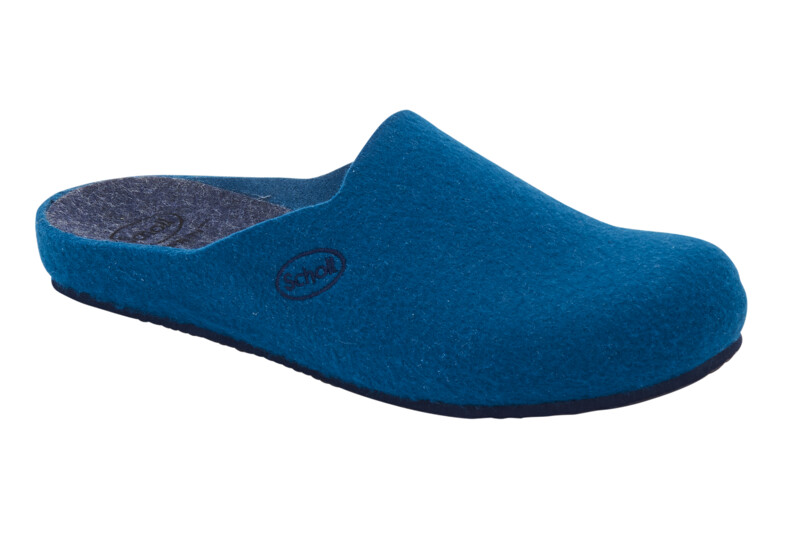 Scholl LAYE - zdravotní dámská domácí obuv barva zeleno modrá velikost 37