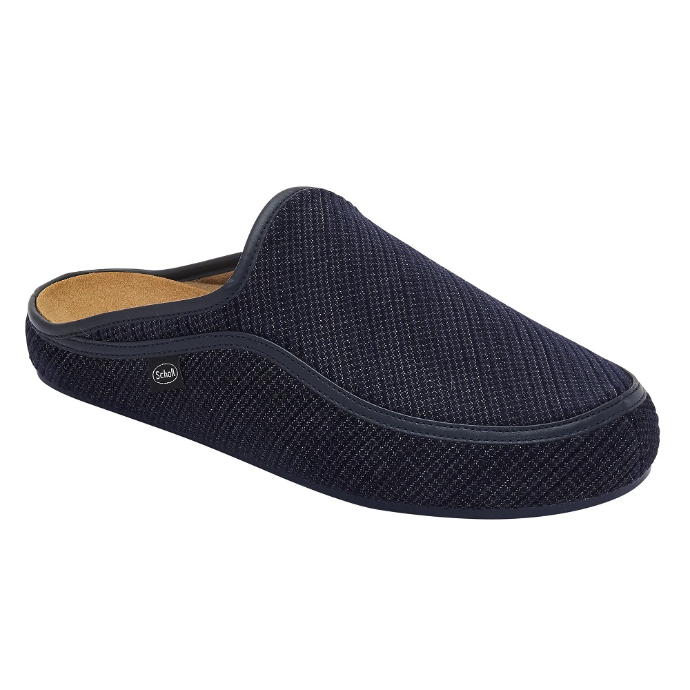 Scholl BRANDY- zdravotní pánská domácí obuv barva námořnická modř velikost 40