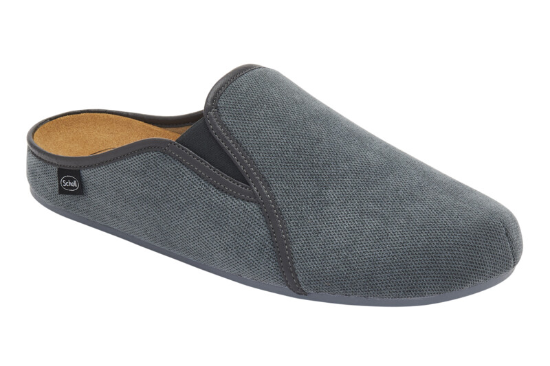 Scholl FELCE- zdravotní pánská domácí obuv barva šedá velikost 44
