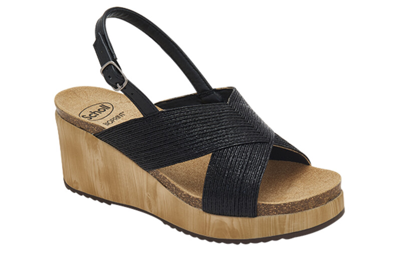 Scholl SABAUDIA -  dámské zdravotní sandále barva černá velikost 40