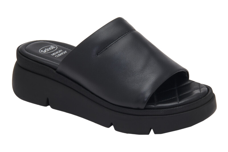 Scholl BALI BAND - dámské zdravotní pantofle barva černá velikost 39