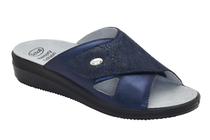 Scholl ANTONIA - dámské zdravotní pantofle barva námořnická modř velikost 37