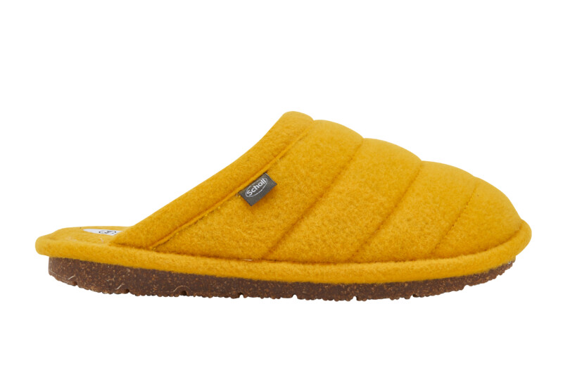 Scholl PAFFO - domácí zdravotní obuv barva žlutá velikost 37