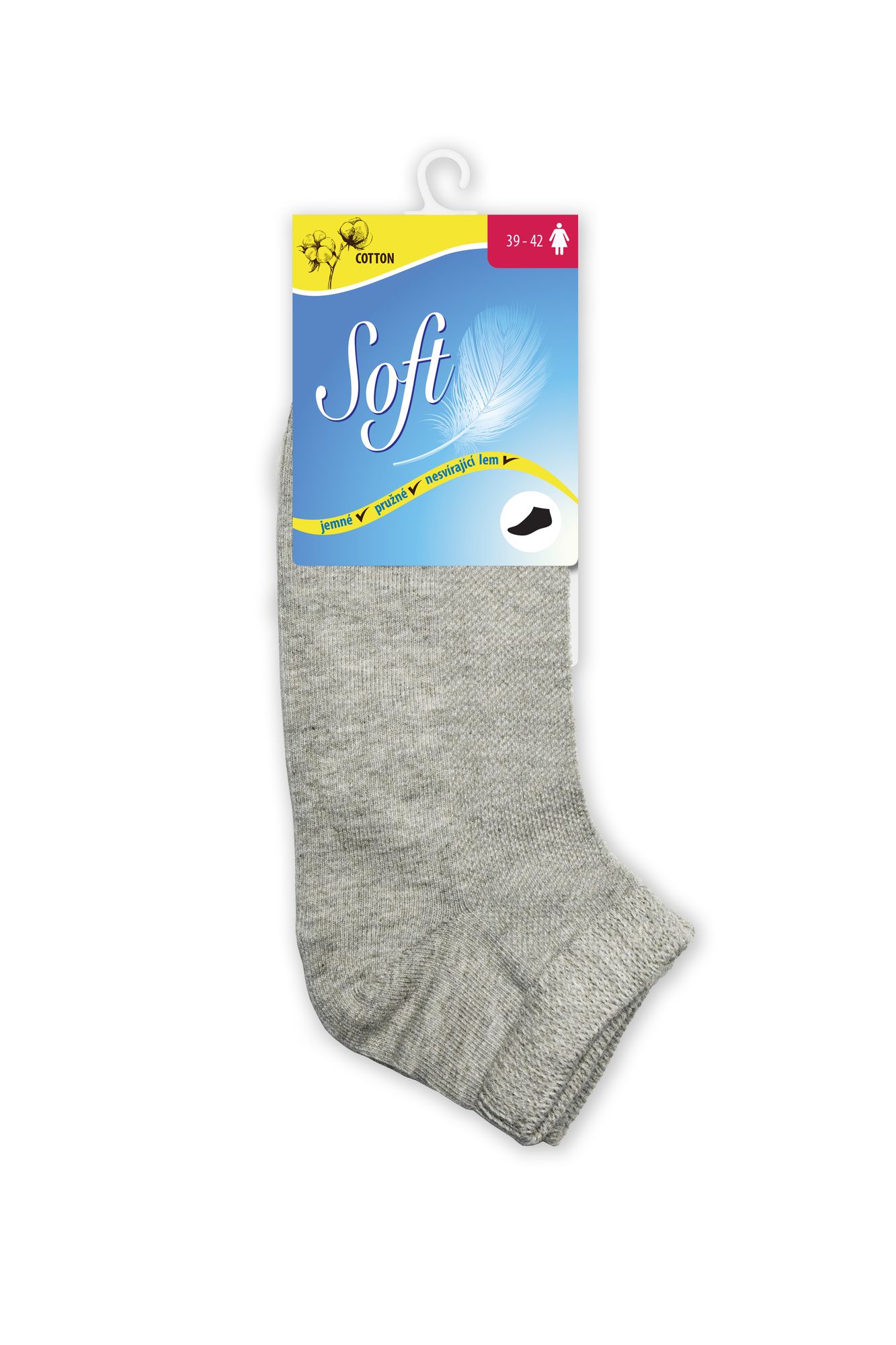 Bavlněné ponožky nízké velikost S(35-38)