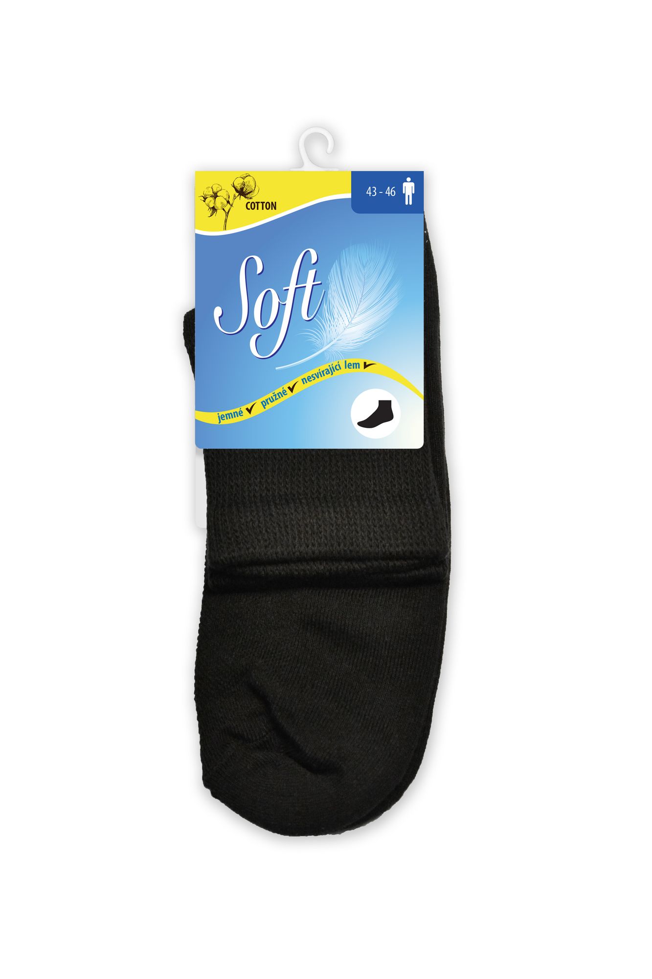 Bavlněné ponožky střední velikost M(39-42)