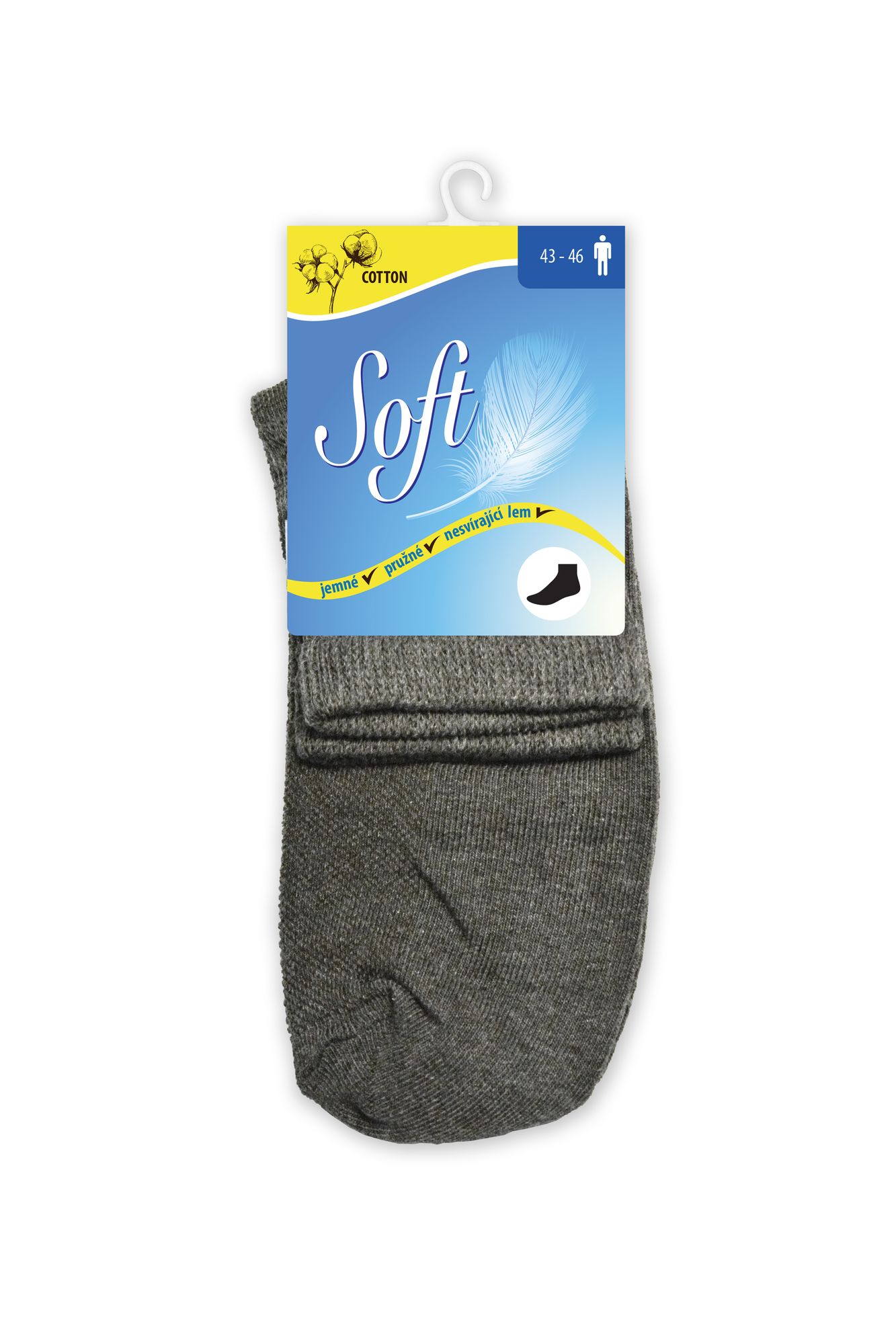 Bavlněné ponožky střední velikost M(39-42)