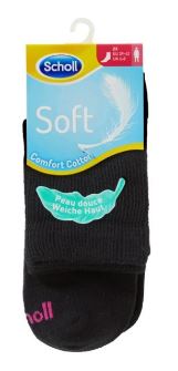 SCHOLL Ponožky dámské Soft černé  2 -pack velikost S(35-38)