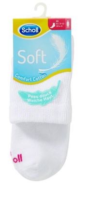 SCHOLL Ponožky dámské Soft bílé  2 -pack velikost S(35-38)