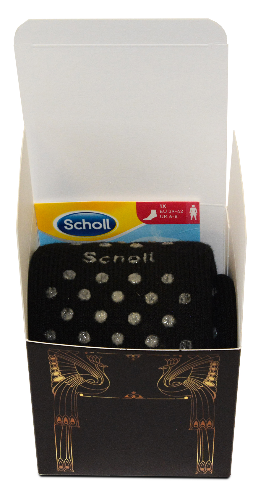 19. Dámské ponožky SCHOLL Ladies Home v dárkové secesní krabičce velikost 39-42