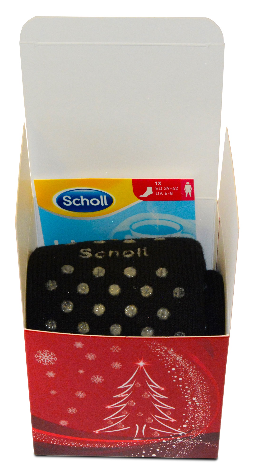 21. Dámské ponožky SCHOLL Ladies Home v vánoční krabičce velikost 39-42