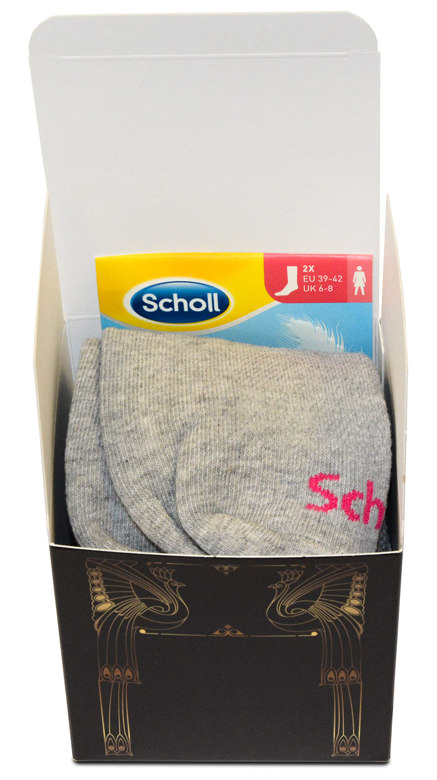 11. Dámské ponožky SCHOLL Soft NOS v dárkové secesní krabičce velikost 39 - 42
