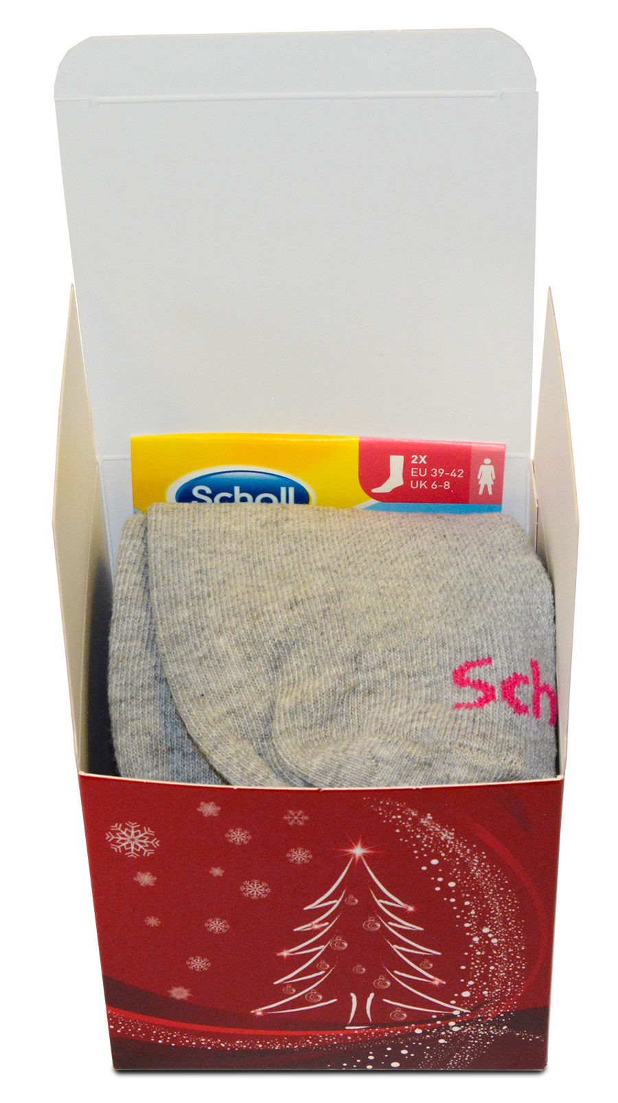 17. Dámské ponožky SCHOLL Soft NOS v vánoční krabičce velikost 39 - 42
