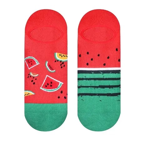 Ponožky veselé MELOUN - ťapky velikost M(39-42)