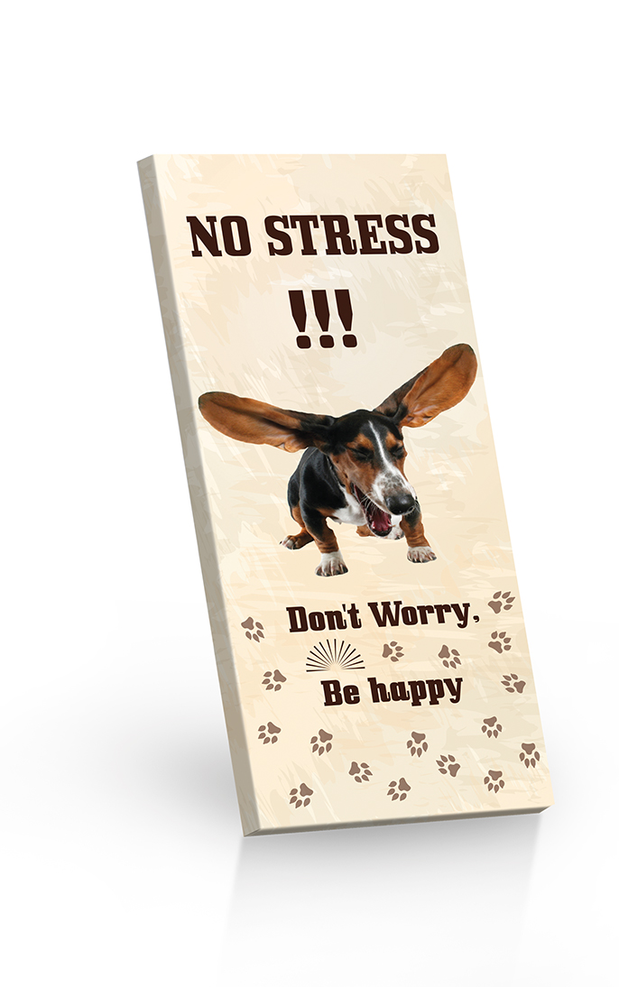 No stress!!! - čokoláda hořká 60%  100g